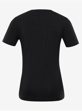 Čierne detské tričko s potlačou NAX ZALDO