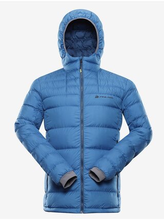 Modrá pánská zimní prošívaná bunda ALPINE PRO ROGIT   