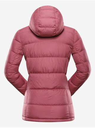Růžová dámská zimní prošívaná bunda ALPINE PRO ROGITA  
