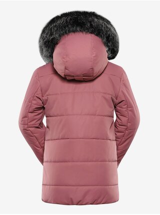 Růžová dětská zimní bunda ALPINE PRO EGYPO  
