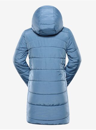Modrý holčičí zimní prošívaný kabát ALPINE PRO EDORO  