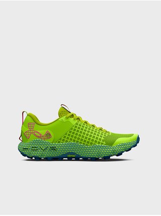 Neónovo zelené športové tenisky Under Armour UA U HOVR DS Ridge TR Unisex