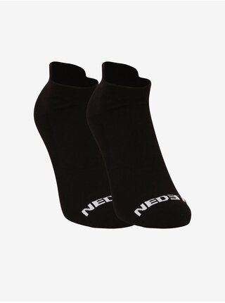 Súprava piatich párov ponožiek v čiernej farbe Nedeto
