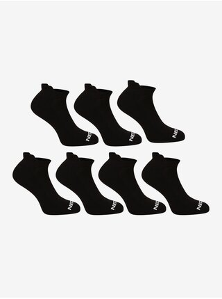 Sada sedmi párů ponožek v černé barvě Nedeto  