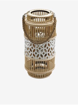 Závesný bambusový lampáš 31cm SIFCON
