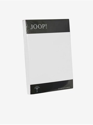 100x200 Bílé elastické žerzejové prostěradlo JOOP! 