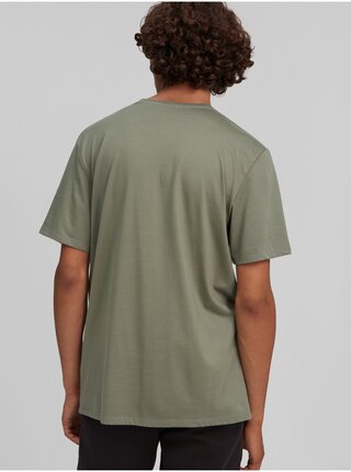 Zelené pánske tričko O'Neill Triple Stack