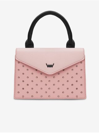 Růžová dámská puntíkovaná kabelka Vuch Effie Pink