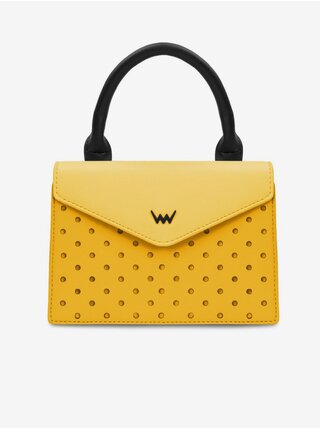 Žlutá dámská puntíkovaná kabelka Vuch Effie Yellow