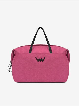 Tmavo ružová dámska cestovná taška Vuch Morrisa Dark Pink