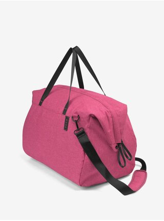 Tmavo ružová dámska cestovná taška Vuch Morrisa Dark Pink