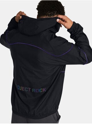 Černá sportovní bunda Under Armour Pjt Rock Anorak Jacket