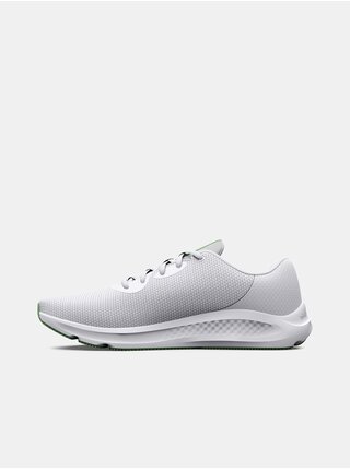 Topánky pre ženy Under Armour - biela, svetlozelená