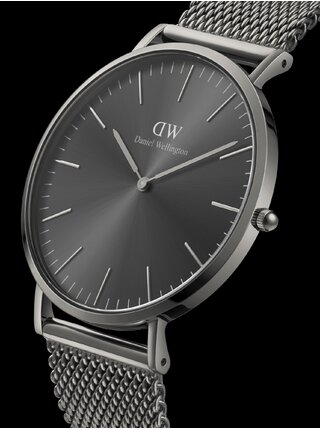 Tmavě šedé pánské hodinky Daniel Wellington CLASSIC