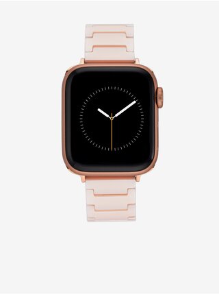 Svetloružový remienok pre hodinky Apple Watch Anne Klein