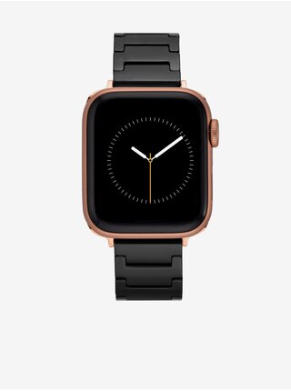 Černý řemínek pro hodinky Apple Watch Anne Klein  