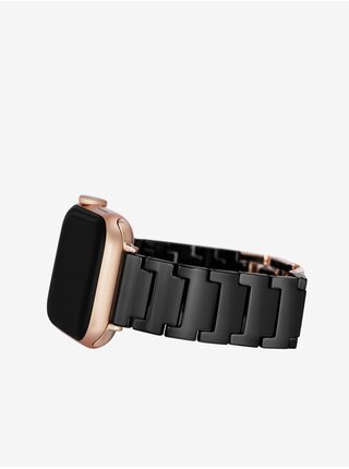 Černý řemínek pro hodinky Apple Watch Anne Klein  