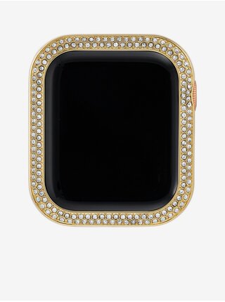 Luneta pre Apple Watch s kryštálmi v zlatej farbe Anne Klein