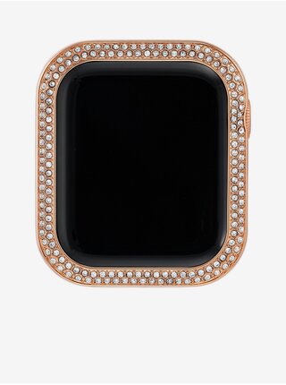 Luneta pre hodinky Apple Watch 40mm s kryštálmi v ružovozlatej farbe Anne Klein