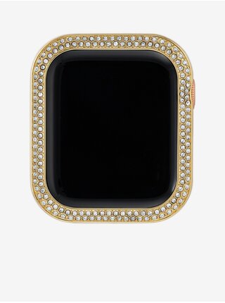 Luneta pre hodinky Apple Watch 40mm s kryštálmi v zlatej farbe Anne Klein