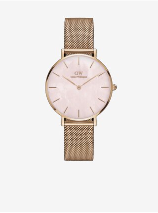 Dámske hodinky v ružovozlatej farbe Daniel Wellington Petite
