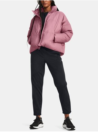 Ružová zimná páperová bunda Under Armour UA CGI DOWN PUFFER JKT