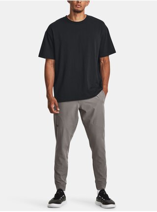 Šedé športové tepláky Under Armour UA Unstoppable Txtr Jogger