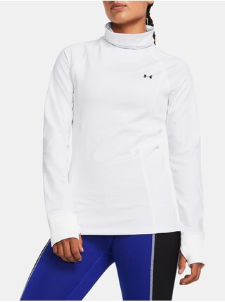 Biele športové tričko Under Armour UA Train CW Funnel Neck