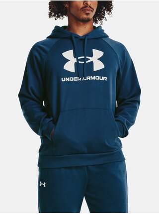 Tmavě modrá mikina Under Armour UA Rival Fleece Logo HD