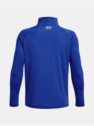 Modré sportovní tričko Under Armour UA Tech 2.0 1/2 Zip