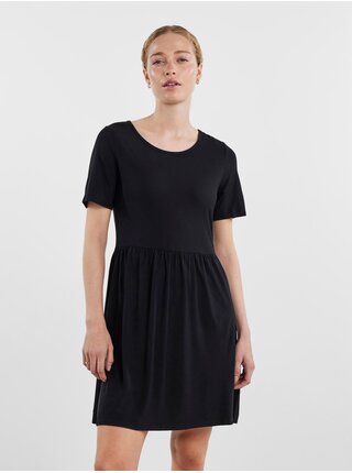 Černé dámské basic šaty Pieces Taliva