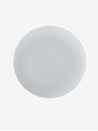 Biely porcelánový dezertný tanier Diamonds 18 cm Maxwell & Williams