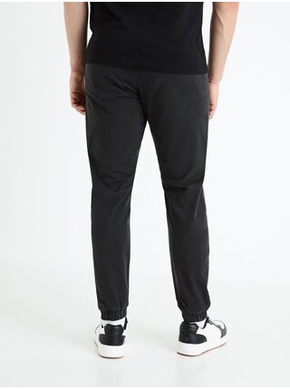 Černé pánské kalhoty Celio Foplane 