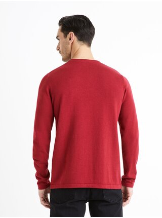 Červený pánsky sveter Celio Felano