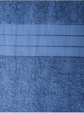 50 x 100 cm - Sada čtyř tmavě modrých ručníků Good Morning