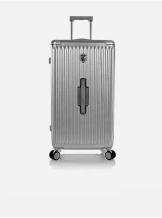 Cestovní kufr ve stříbrné barvě Heys Luxe L Trunk Silver