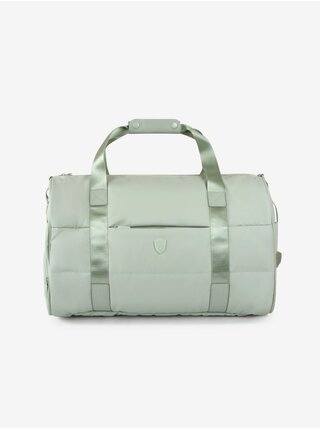 Mentolová unisex cestovní taška Heys Puffer Duffel Bag Sage Green