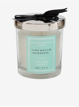 Vonná svíčka ve skle s víčkem SIFCON Lime Basil & Mandarin 