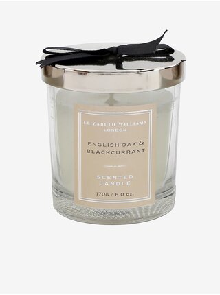 Vonná svíčka ve skle s víčkem SIFCON English Oak & Blackcurrant 
