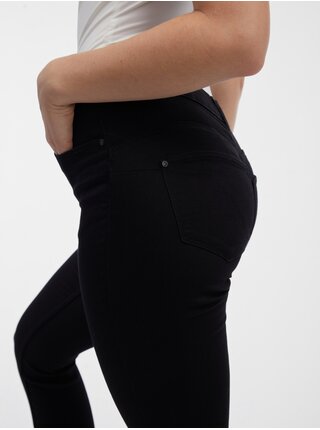 Čierne dámske skinny fit džínsy ORSAY