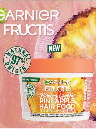 Maska na vlasy Garnier Fructis Hair Food Pineapple 3v1 (400 ml)