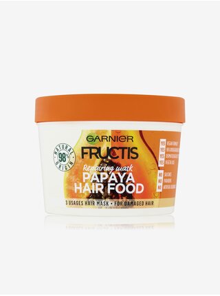 Regenerační maska pro poškozené vlasy Garnier Fructis Hair Food Papaya (400 ml)