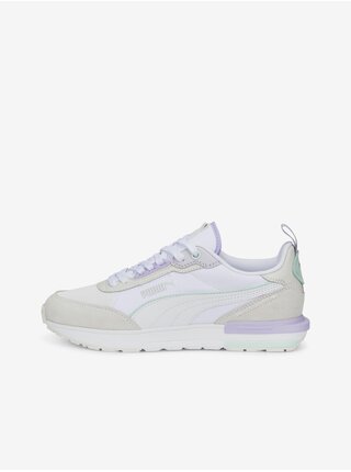 Krémovo-bílé dámské tenisky Puma PUMA R22  