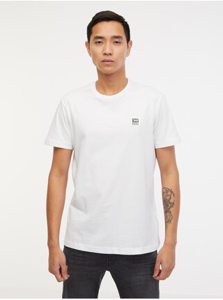 Bílé pánské tričko Diesel T-DIEGOS