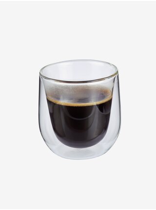 Sada dvoustěnných sklenic na kávu 2 ks Verona Cilio