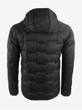 Černá pánská prošívaná zimní bunda ALPINE PRO Hurem