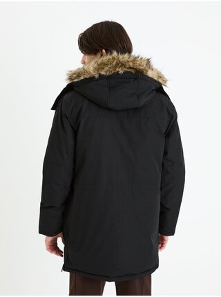 Čierna pánska zimná bunda Celio Fuchunlon