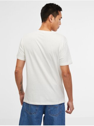 Biele pánske tričko s nápisom GAP 1969