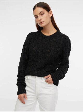 Čierny dámsky sveter s prímesou vlny GAP