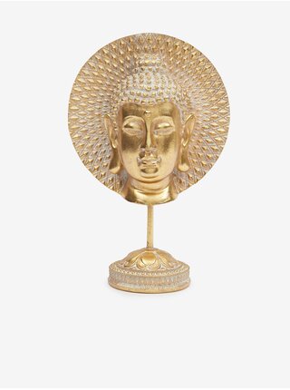 Dekorativní hlava Buddhy SIFCON ve zlaté barvě